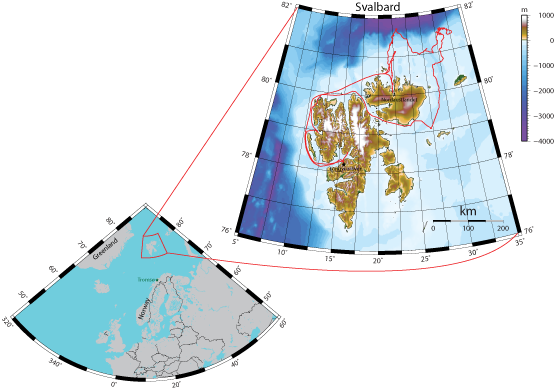Track map of the 2010 cruise